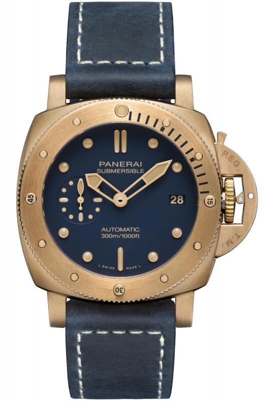  - Panerai Submersible Bronzo Blu Abisso PAM1074