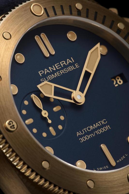  - Panerai Submersible Bronzo Blu Abisso PAM1074