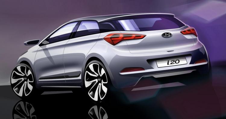  - Hyundaï i20 2015 ''Sketch Teaser''