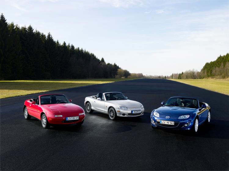  - Mazda célèbre les 25 ans de la MX-5