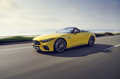 Essai Mercedes SL 63 AMG 4MATIC+ : le cabriolet se fait une toile