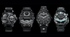 Eternel perpétue son savoir-faire avec de nouveaux bracelets pour Apple Watch upcyclés - Une collection de montres esprit Gotham City, signée Police et The Batman