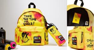 Eastpak suit le dresscode de Neil Barrett - Un sac Eastpak pour le 50ème anniversaire de Smiley qui donne le sourire 