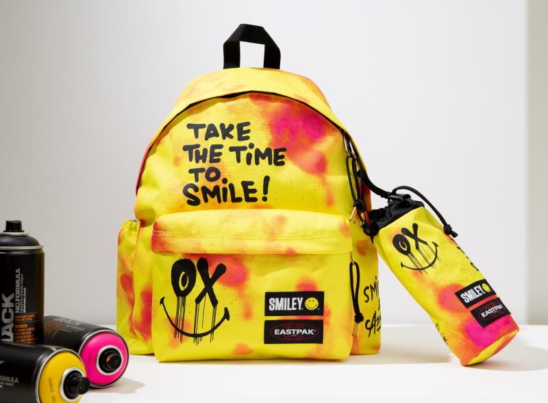  - Un sac Eastpak pour le 50ème anniversaire de Smiley qui donne le sourire