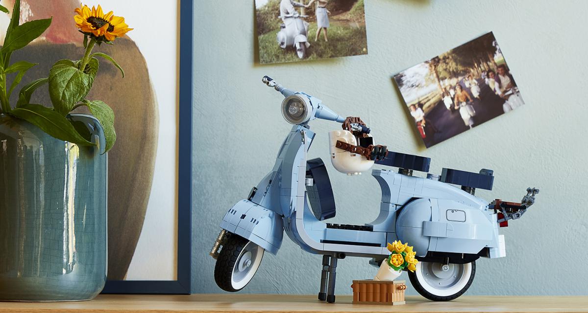 LEGO x Vespa : interdit aux moins de 18 ans 