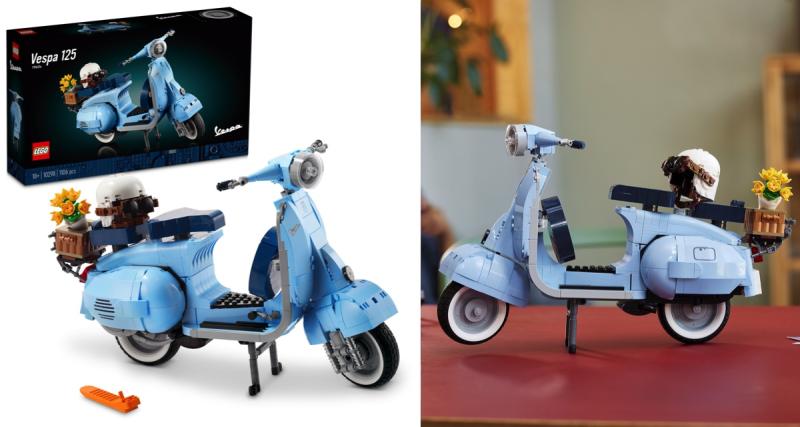 LEGO x Vespa : interdit aux moins de 18 ans - Nostalgie à l'italienne