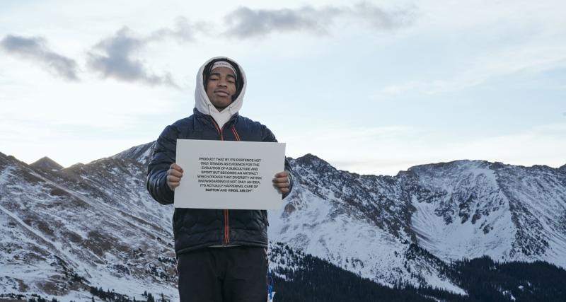 Burton x Virgil Abloh, une collaboration qui glisse entre mode et snowboard - Une ambition, une collection, un manifeste