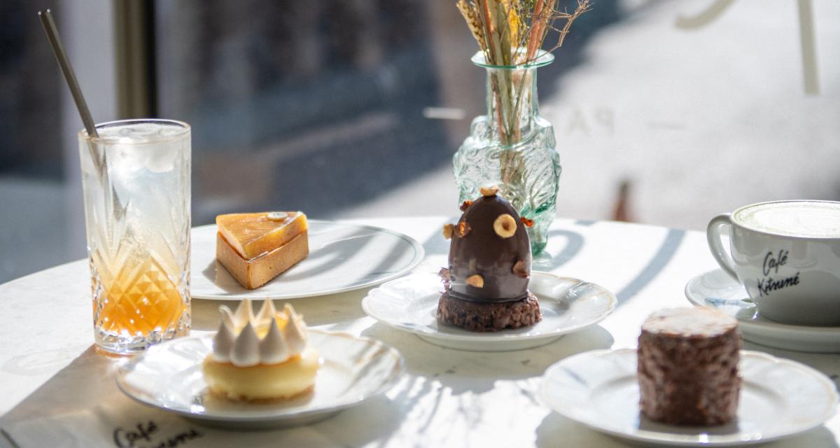 Le Chef Hugues Pouget met sous cloche ses créations de Pâques au Café Kitsuné