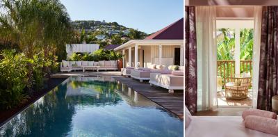 Sous le sunlight des tropiques du nouveau Tropical Hotel de St Barth