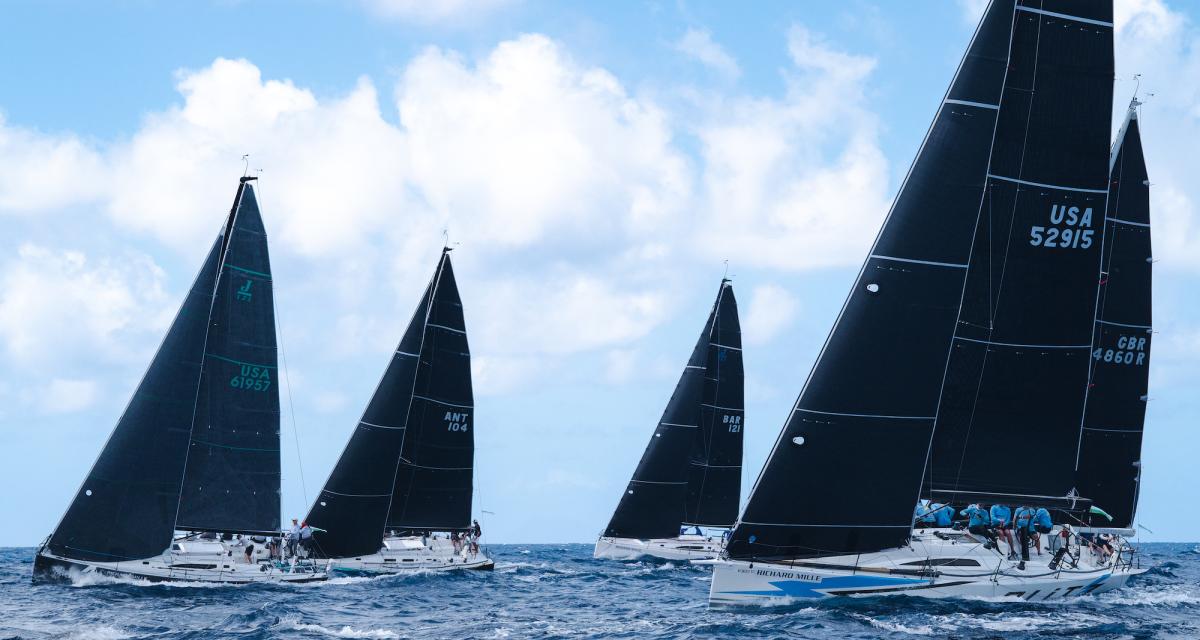 Voiles de St. Barth Richard Mille, un oeil sur la montre, l’autre sur la mer 