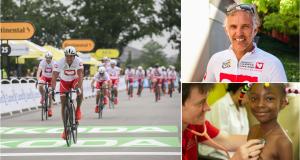 Holland Bikes remet Paris en selle - Paul Belmondo donne corps et âme pour l’Étape du Coeur de Mécénat Chirurgie Cardiaque