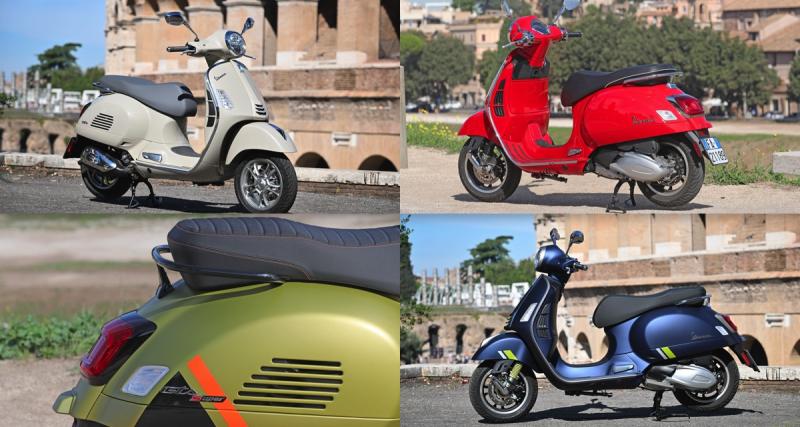 Essai de la nouvelle Vespa GTS 300 : en ville et au-delà - 1946-2022, même combat ?