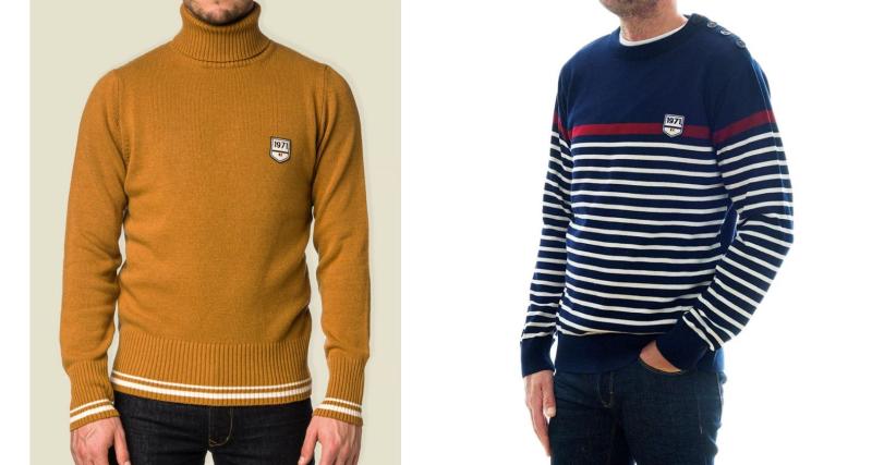  - Les pulls, polos et sweats responsables pour gentlemen de 1971 en vente privée