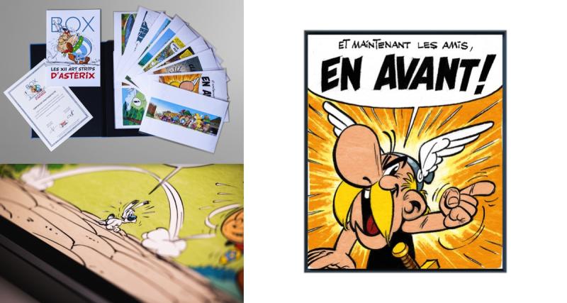  - Astérix Art Strips à la galerie l’Oeil Bleu