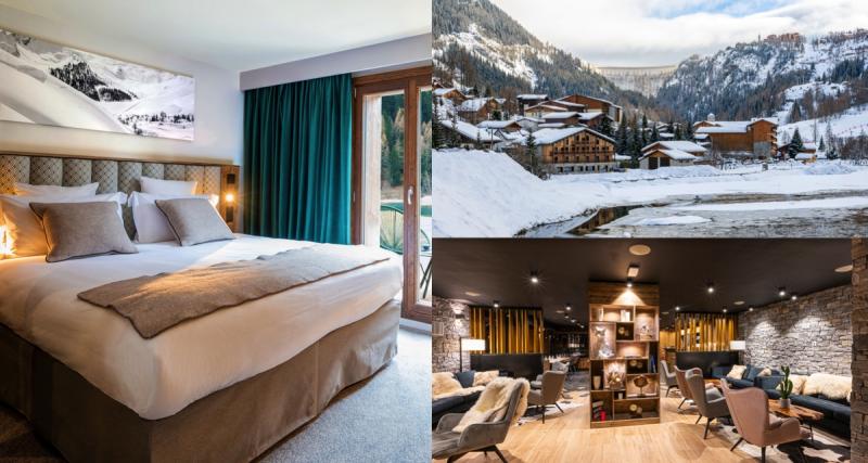 Séjour à la montagne : découvrez les plus beaux hôtels de luxe à Tignes… - Tetras Lodge, le 4 étoiles cosy des Brévières