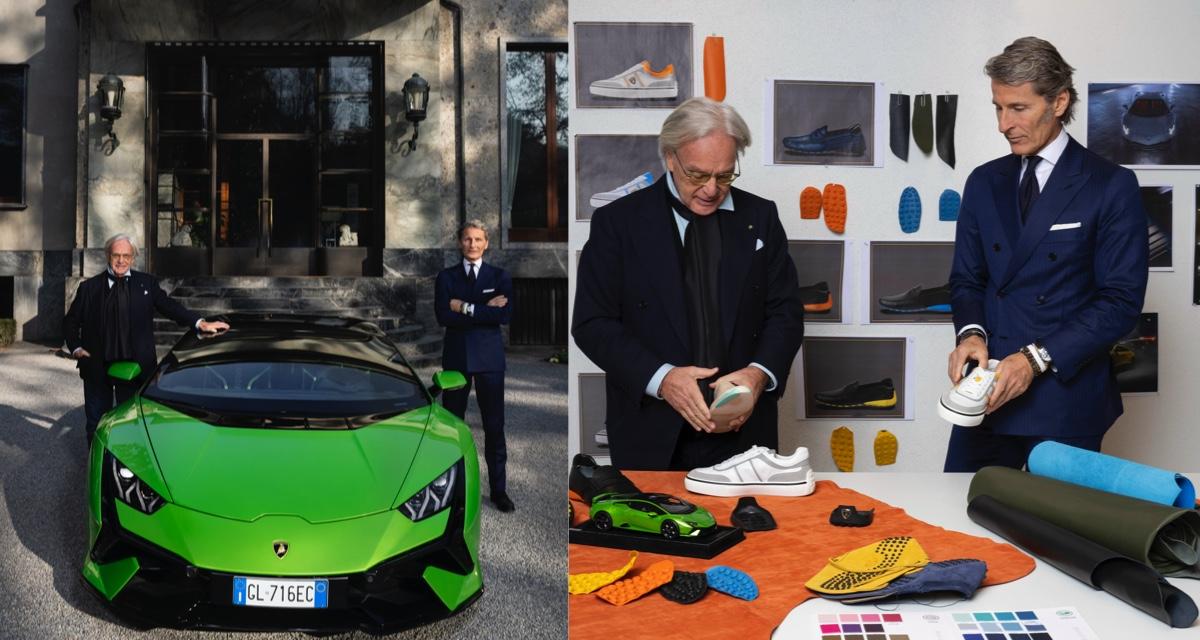 Diego Della Valle, fondateur et P-DG de Tod's et Stephan Winkelmann, P-DG de Lamborghini 