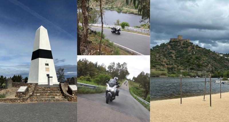 De Porto à Lisbonne : voyage au cœur d’un Portugal secret - Trois versions de la plateforme 1100 de Honda en version Touring pour un road trip ente Porto et Lisbonne, qui passe par le coeur du Portugal.