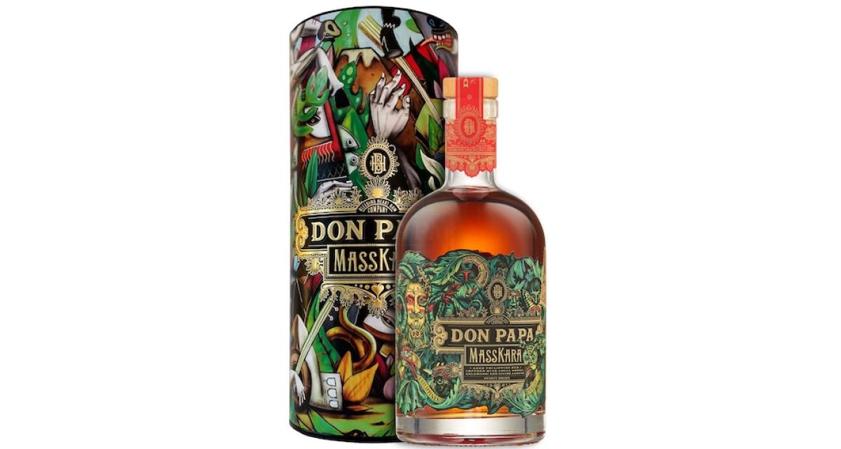 Don Papa MassKara édition limitée Onie Jackson x Guillaume Garrié