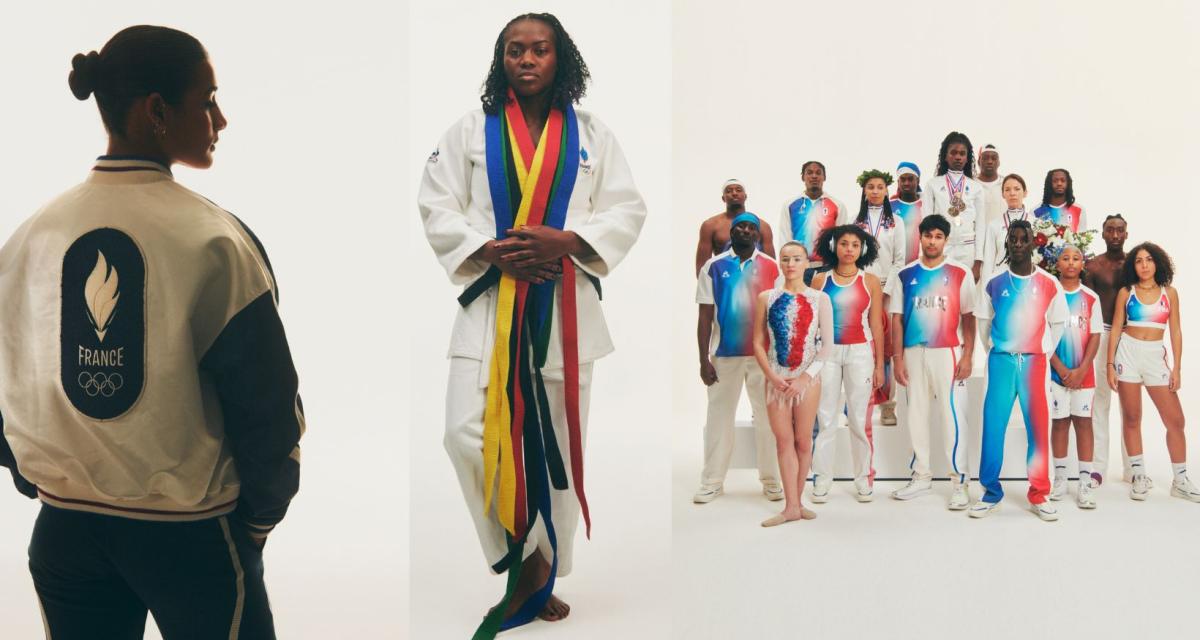 Paris 2024 Le Coq Sportif devoile les tenues des athletes francais