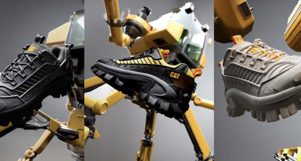 L'Intruder Mecha : Le futur des sneakers par Caterpillar