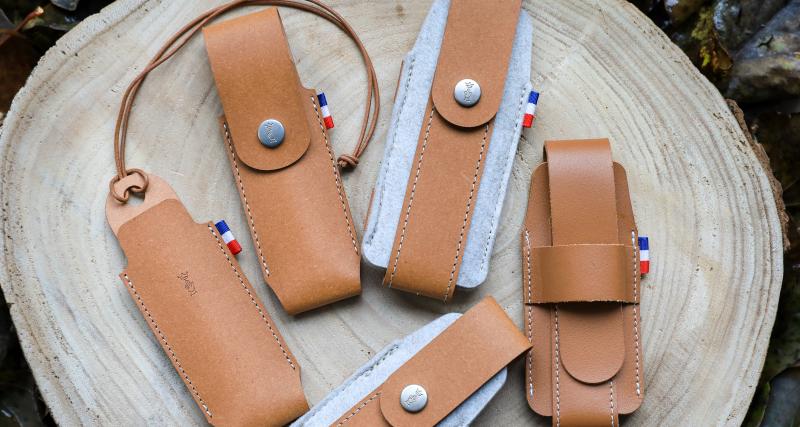  - La nouvelle collection d'étuis Opinel "Made In France", un mix entre design et écologie