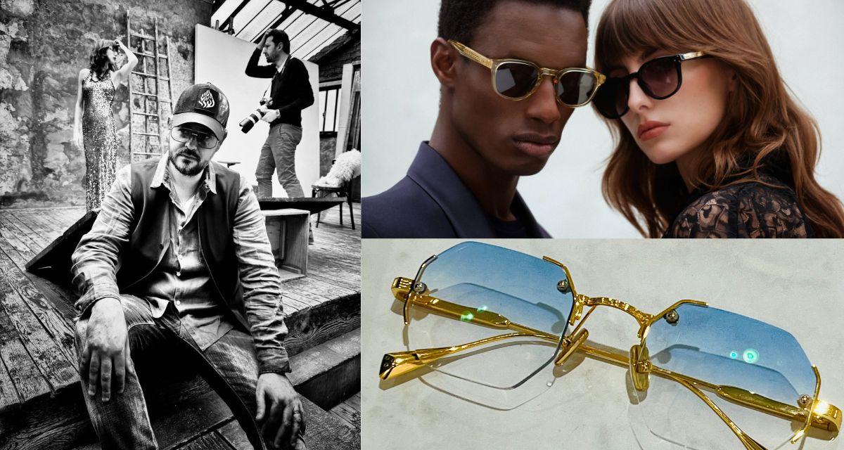 Cédric Achache est passionné de style, de design et... de lunettes.