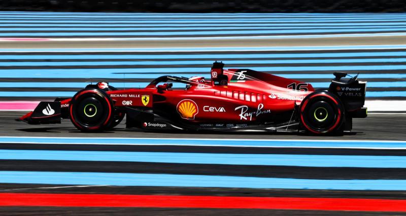  - F1 GP France 2022 : Ferrari domine le vendredi, le résultat des essais libres 2 