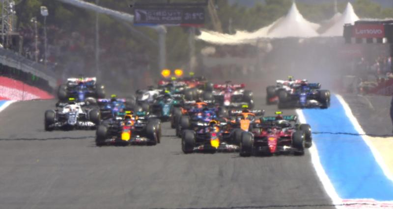  - F1 GP de France 2022 : la vidéo du départ 