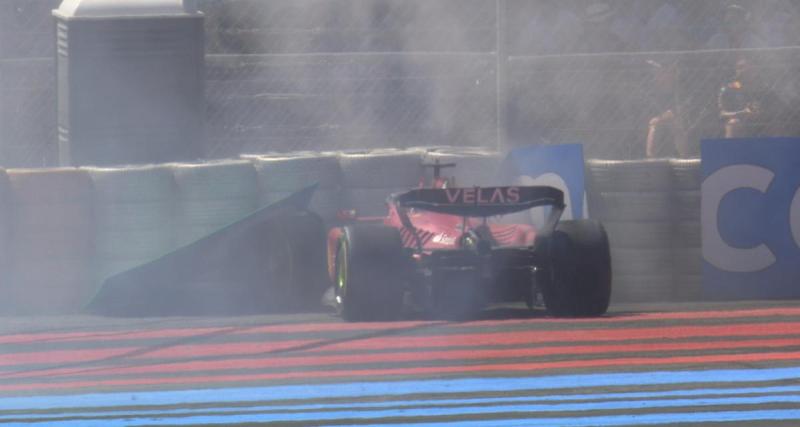  - F1 GP de France 2022 : sortie de piste de Leclerc - VIDEO 