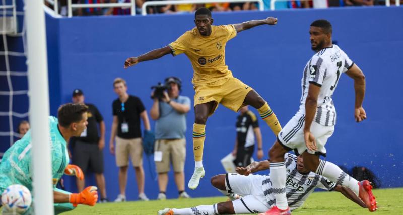  - Équipe de France : Ousmane Dembélé régale en amical avec le Barça ! 