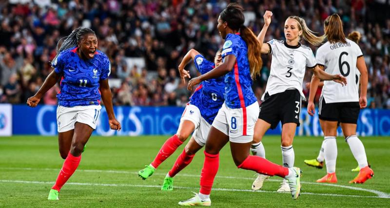  - 🚨 France – Allemagne (F) : les Bleues malmenées, Diani égalise juste avant la pause !