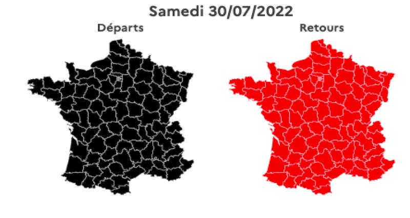  - Chassé-croisé : vers un samedi noir de bouchons sur les routes