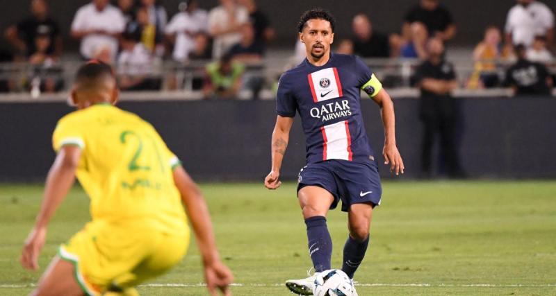  - PSG - Nantes : Marquinhos rend hommage à Galtier et savoure la victoire avec la manière ! 