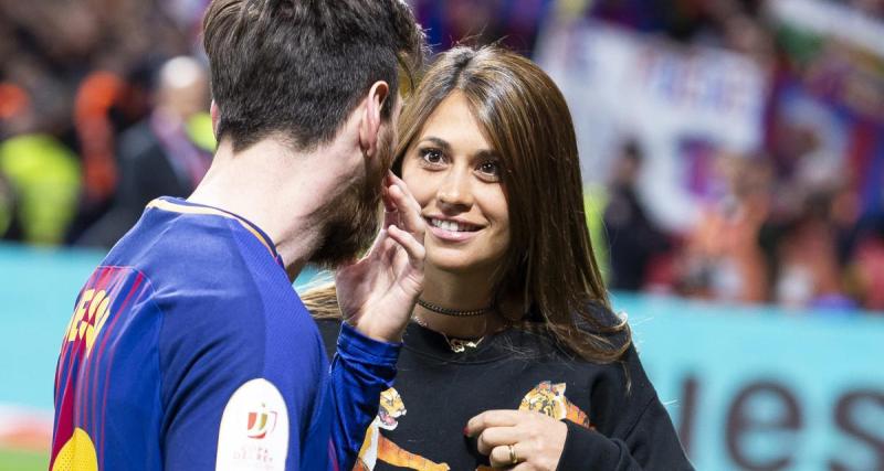  - PSG : sans Messi, Antonela Roccuzzo s’offre du bon temps au Stade de France