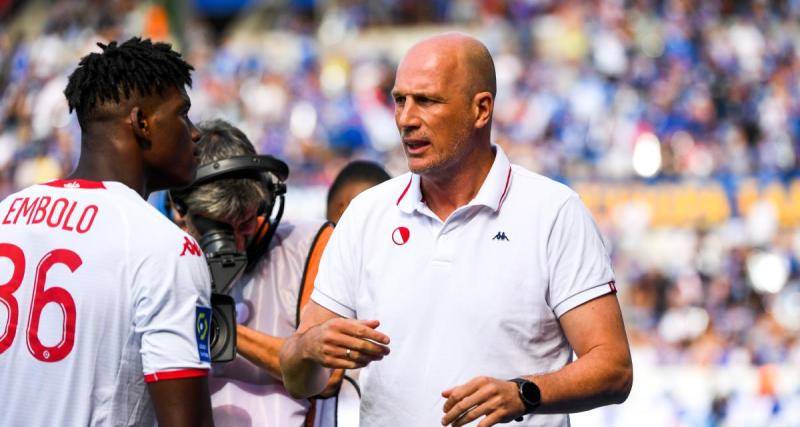  - Philippe Clément (Monaco) : "Plusieurs joueurs ont marqué des points" à Strasbourg