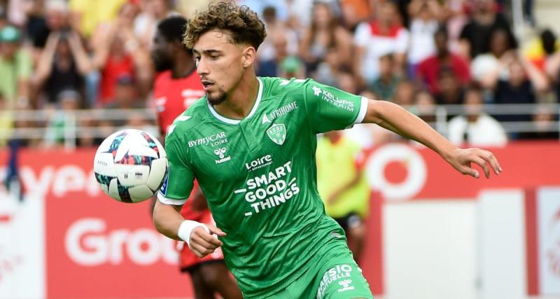  - ASSE - Mercato : Aouchiche s'exprime sur son avenir et celui de l'ASSE