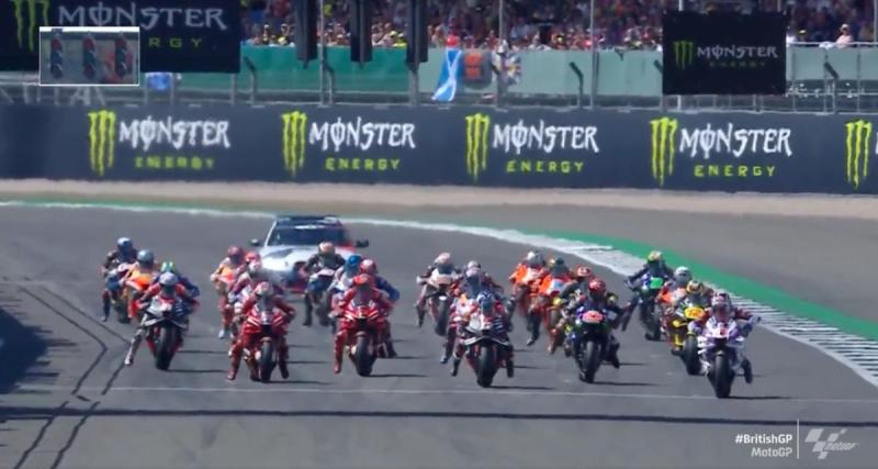  - Moto GP de Grande-Bretagne 2022 : la vidéo du départ 