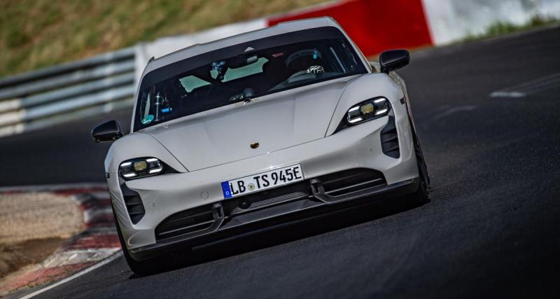  - VIDEO - La Porsche Taycan redevient la voiture électrique la plus rapide sur le circuit du Nürburgring