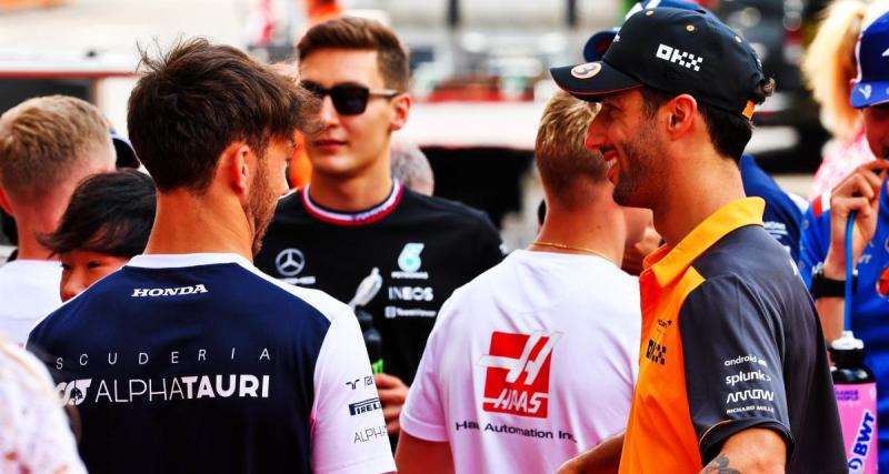  - Daniel Ricciardo admiratif de Pierre Gasly