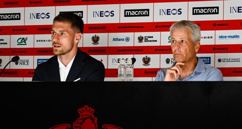  - Nice : Lucien Favre dithyrambique envers Aaron Ramsey