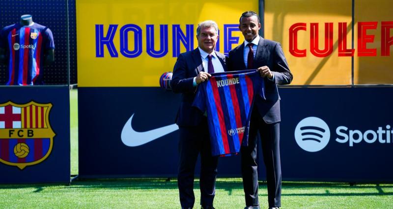  - Barça : Laporta s'explique sur l'absence de Kounde et fait une révélation de taille