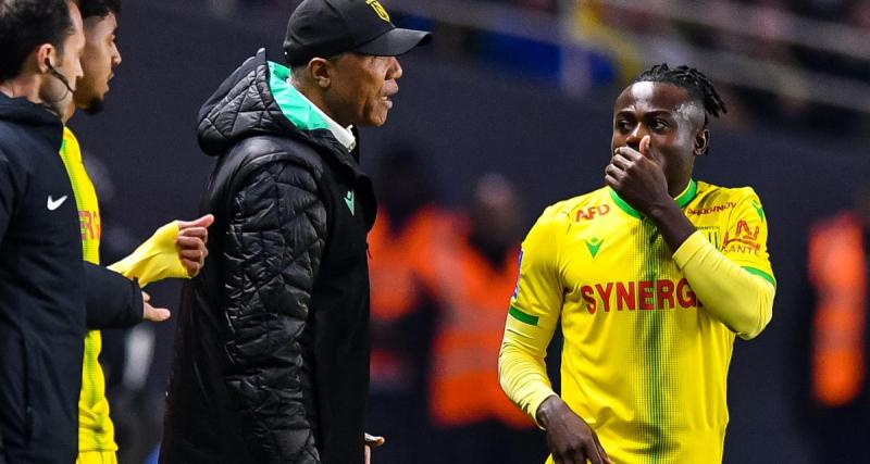  - FC Nantes – Mercato : Kombouaré donne son avis tranché sur le départ de Moses Simon