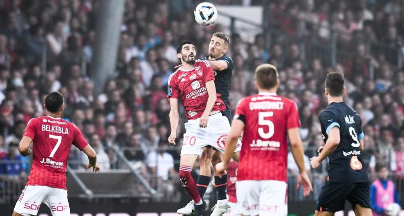  - L'OM a pris les devants à Brest après 45 minutes !