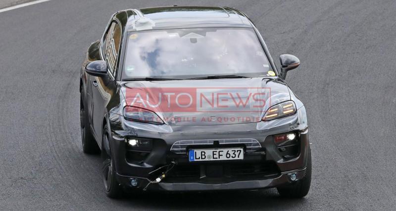  - Un prototype du Porsche Macan électrique se laisse prendre en photo, à nouveau