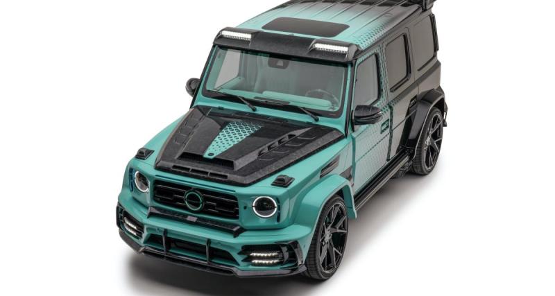  - Mercedes-AMG G 63 Mansory Algorithmic Fade (2022) : le 4x4 allemand subit une extravagante transformation