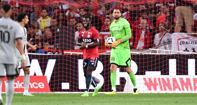  - LOSC - PSG : Fonte dépité, Donnarumma s’en veut pour le but concédé