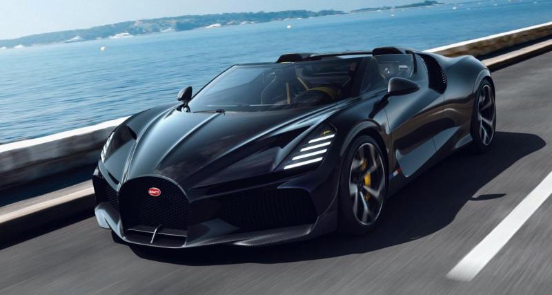  - Bugatti W16 Mistral (2022) : un roadster inédit pour dire au revoir au moteur W16, son prix est à la hauteur de la légende