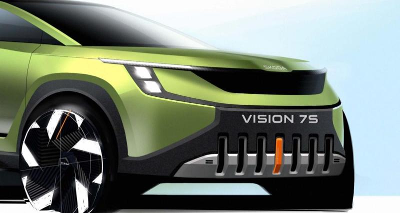  - Skoda Vision 7S : changement de style