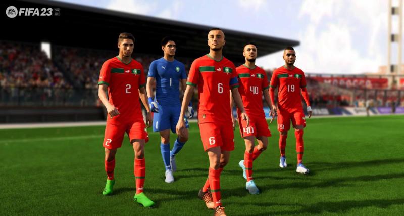  - Maroc : les Lions de l'Atlas font leur apparition dans FIFA 23 !