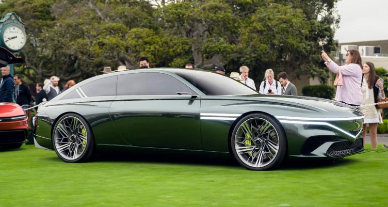  - La Genesis X Speedium Coupé dévoile son intérieur au concours d’élégance de Pebble Beach